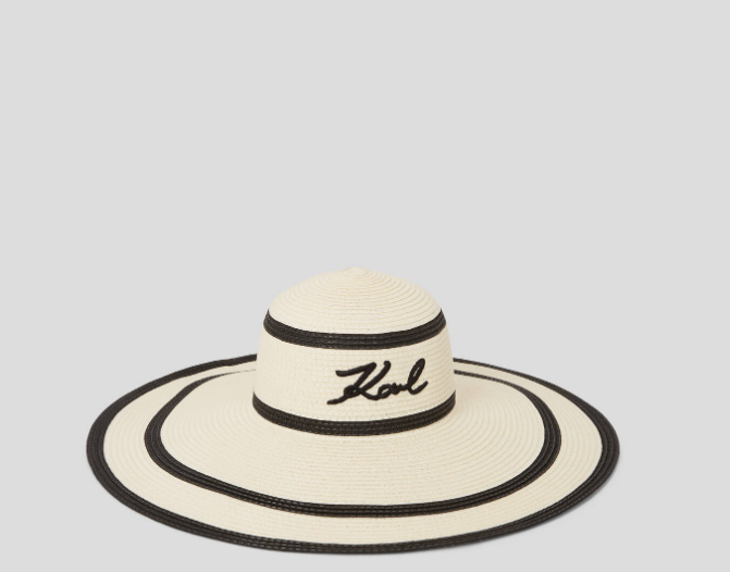 Sombrero verano Karl con rayas